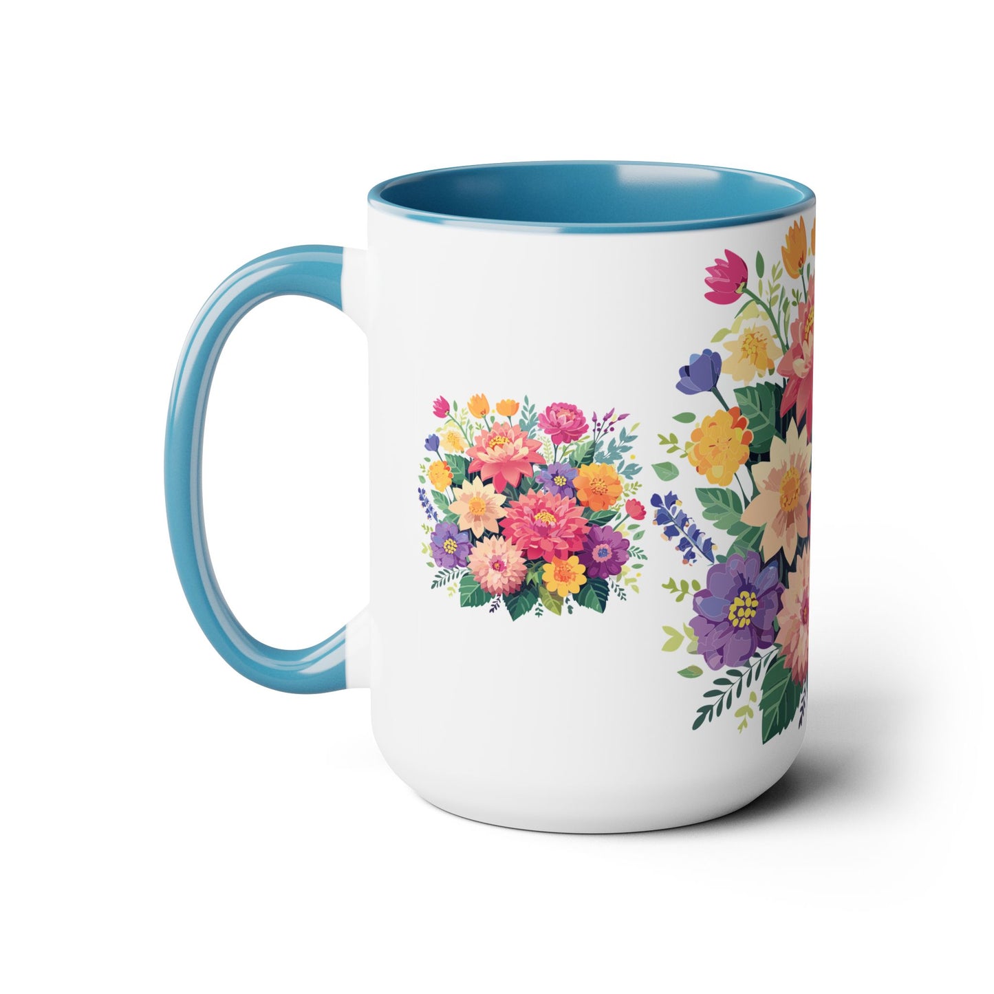 Floral Mug, Floral Cup