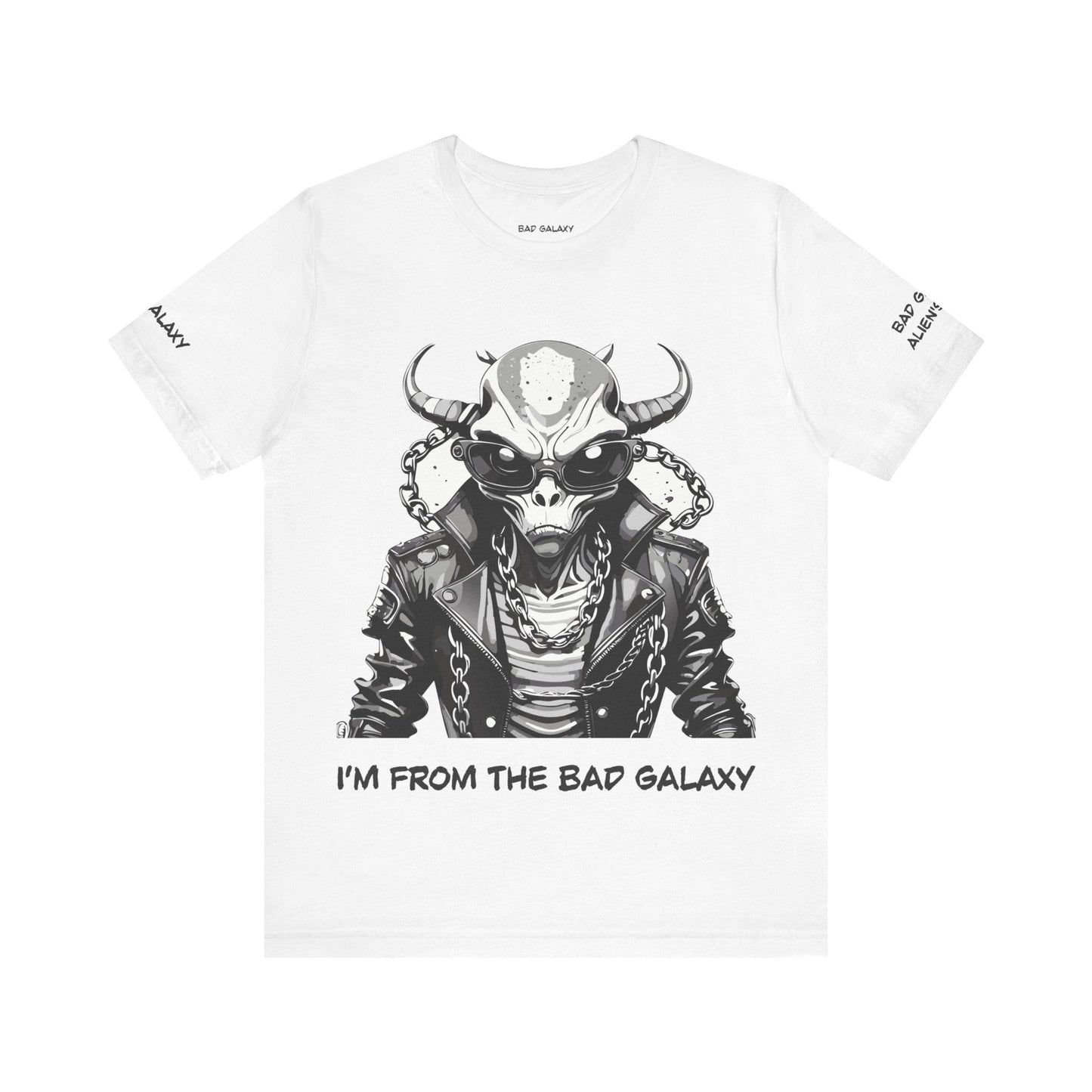 Alien Graphic Tee Shirt 100 Percent Cotton Made In USA Eco Friendly Inks Free Shipping Today