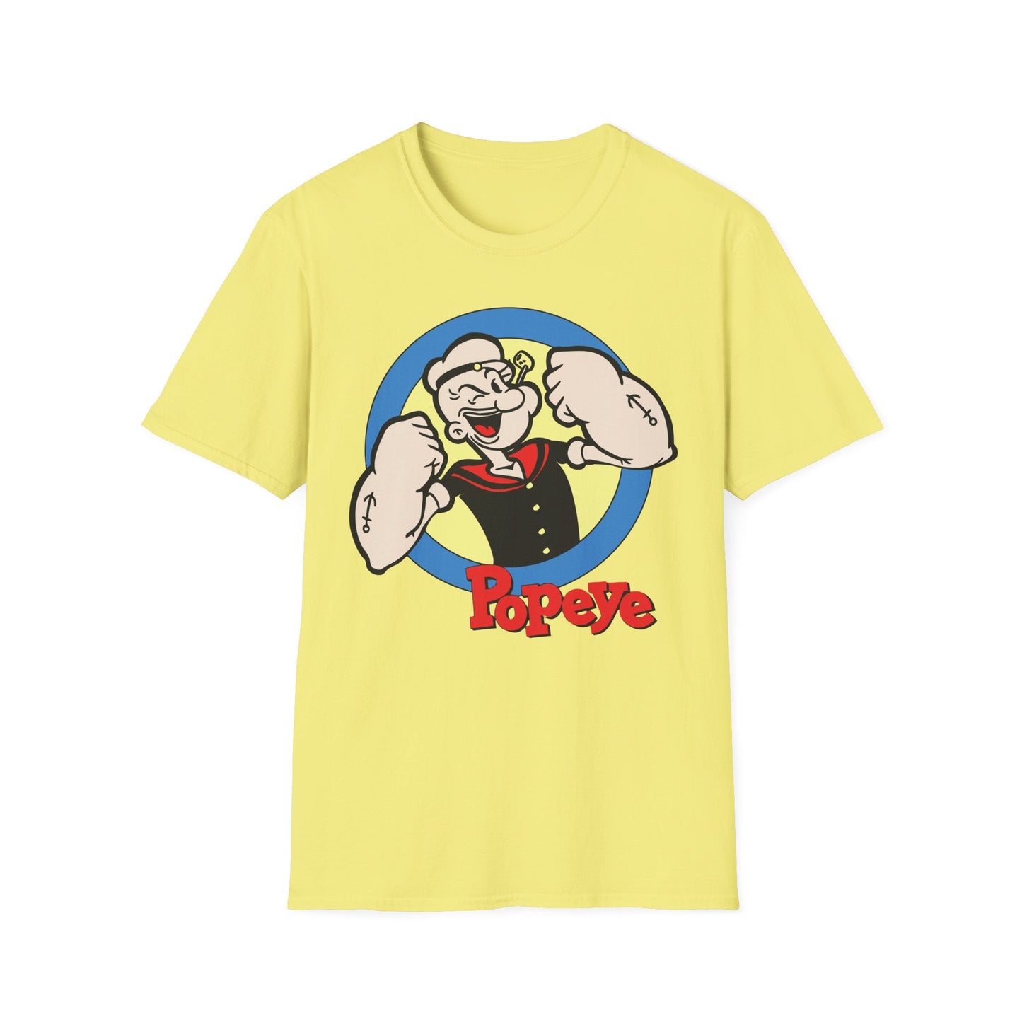 Unisex Cartoon T Shirt With Art Design Funny Animation Tee Gildan Softstyle 64000