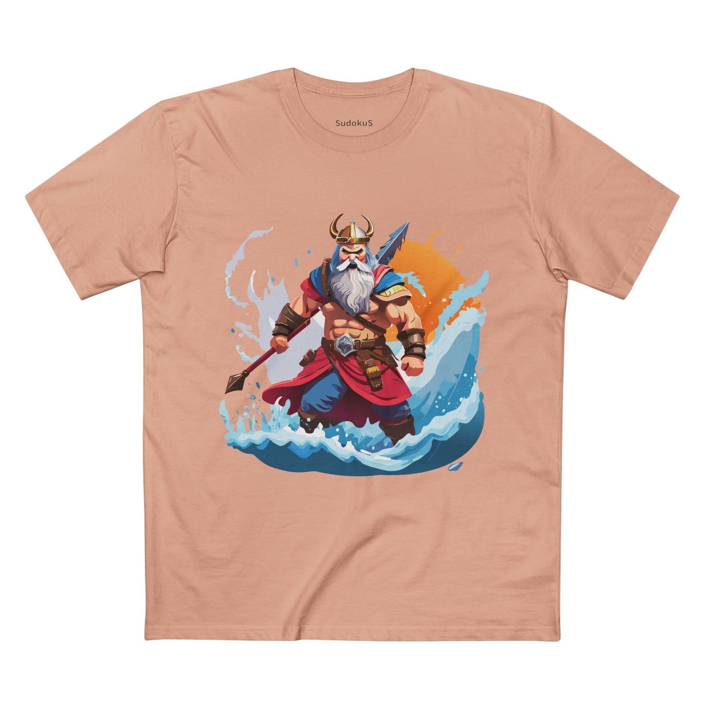 Viking Graphic Unisex 100 Cotton Staple Tee 16