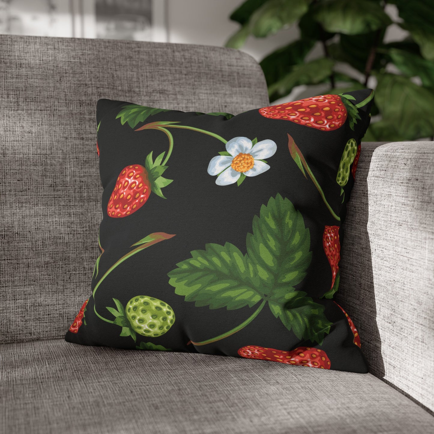 Floral Poly Pillowcase