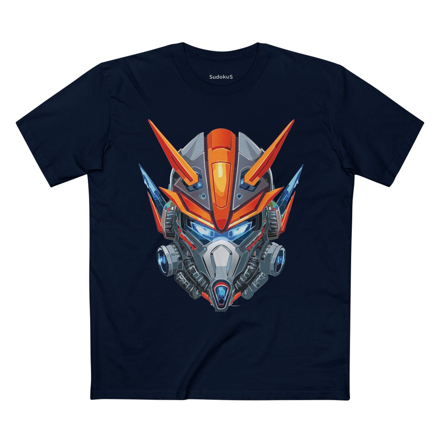 Cyborg Robot Graphic Unisex 100 Cotton Staple Tee 15