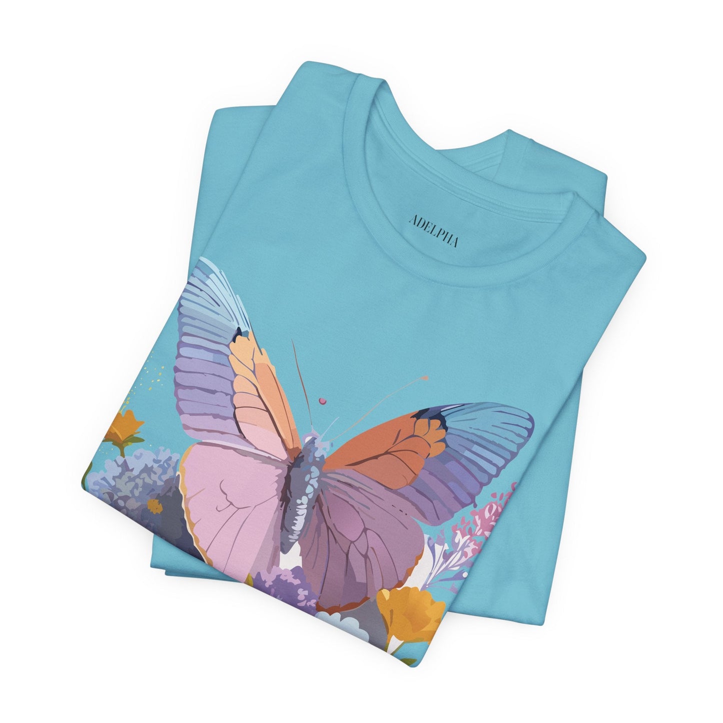Butterfly Graphic Tee Unisex Vintage Inspired Artwork Adelpha