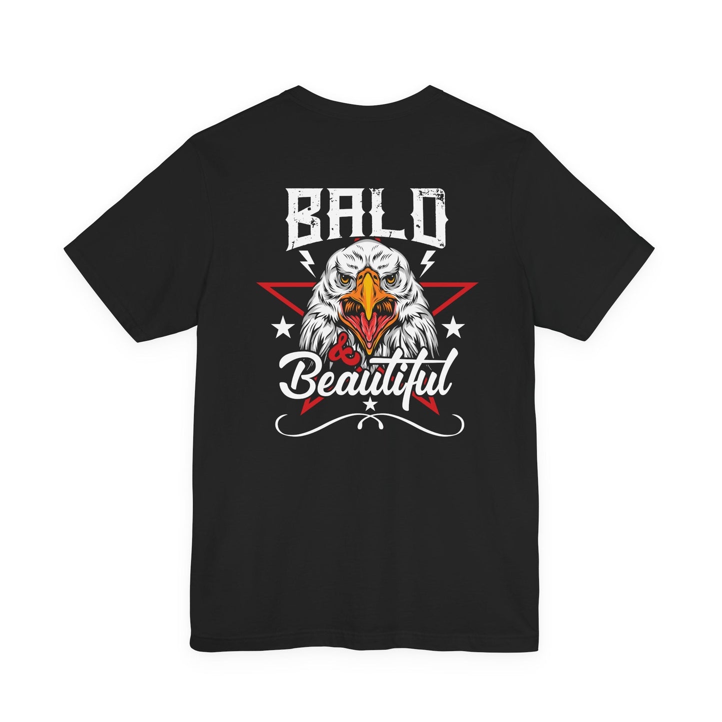 Bald Eagle Graphic Illustration Unisex Cotton Tee a3