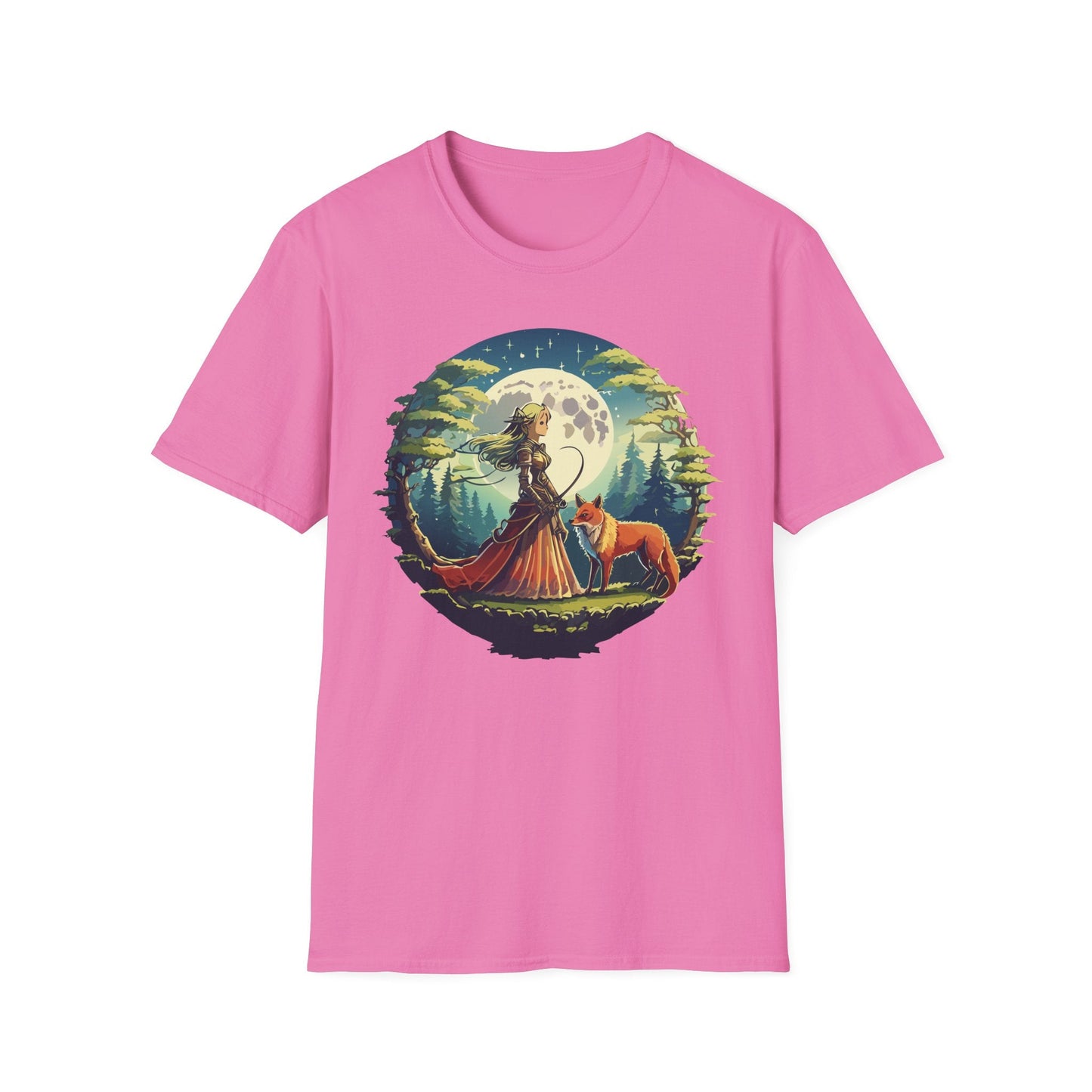 Womens Graphic T Shirt Art Design Tee Softstyle 64000 Gildan Unisex Cotton Comfort Tee