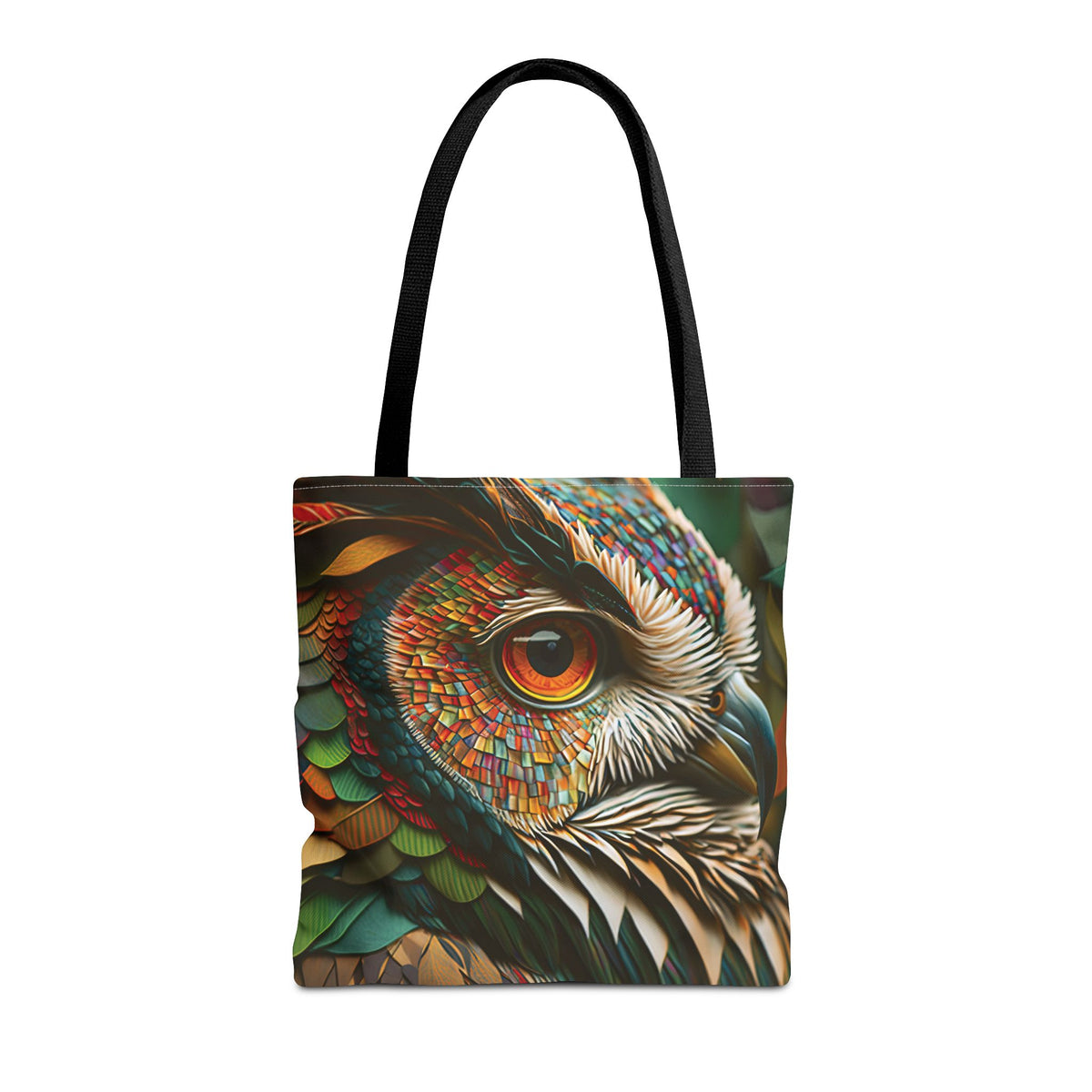 Bolsa de lona con estampados de animales 