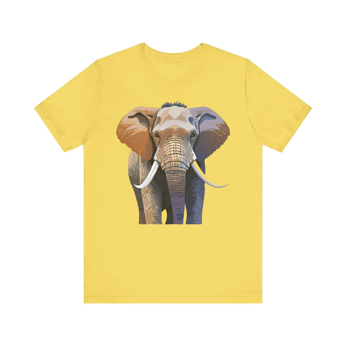 Wild Animals  Graphic Unisex Cotton Bella+Canvas Tee with Art Animal Design ab39