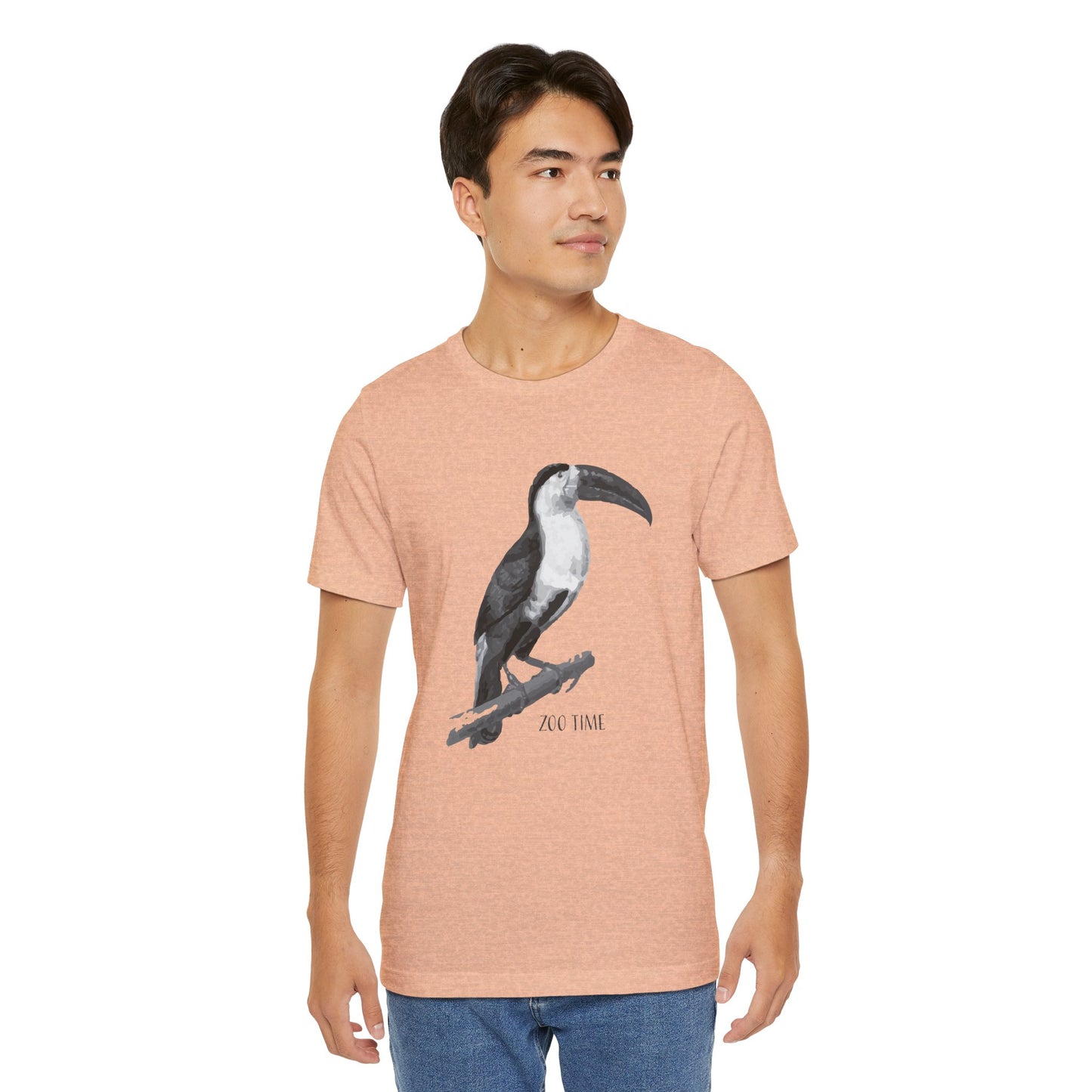 Unisex Tee Shirt with animals Print