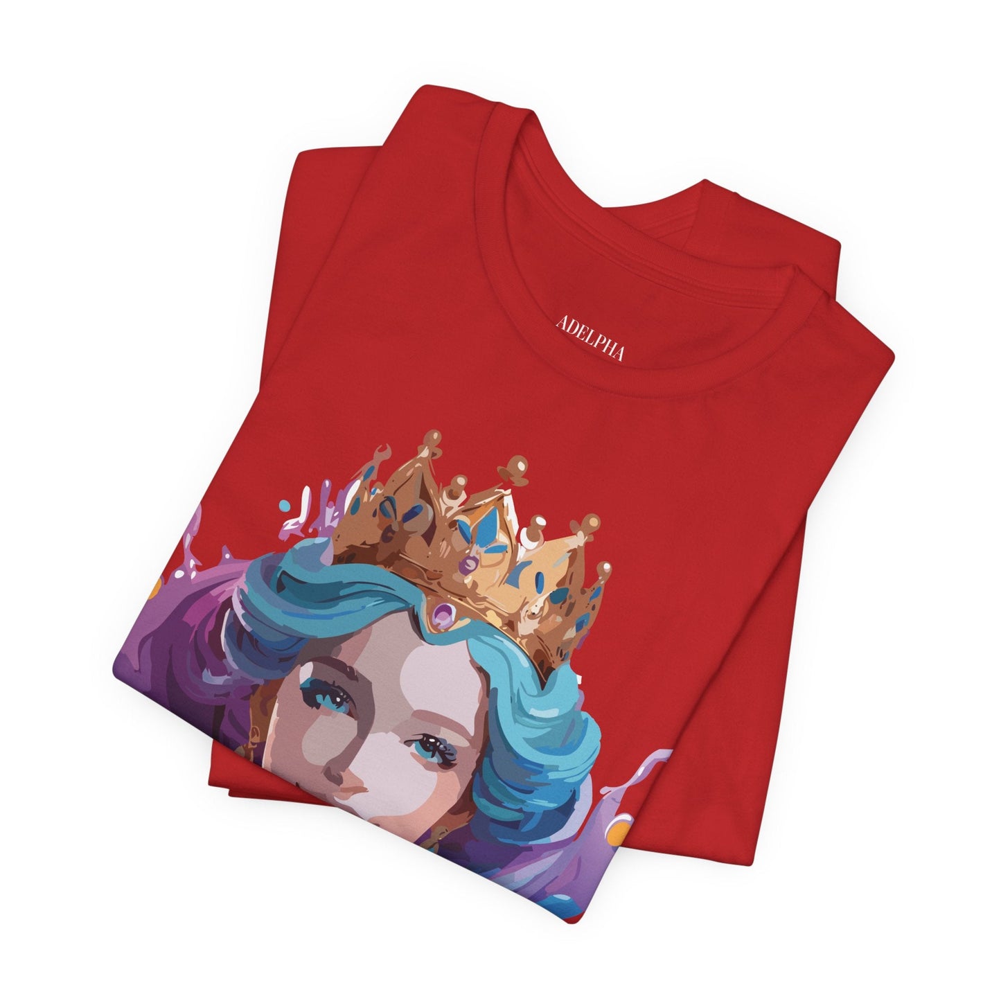 Queen Woman Portrait Graphic Unisex 100 Cotton Vintage Artwork Tee 1