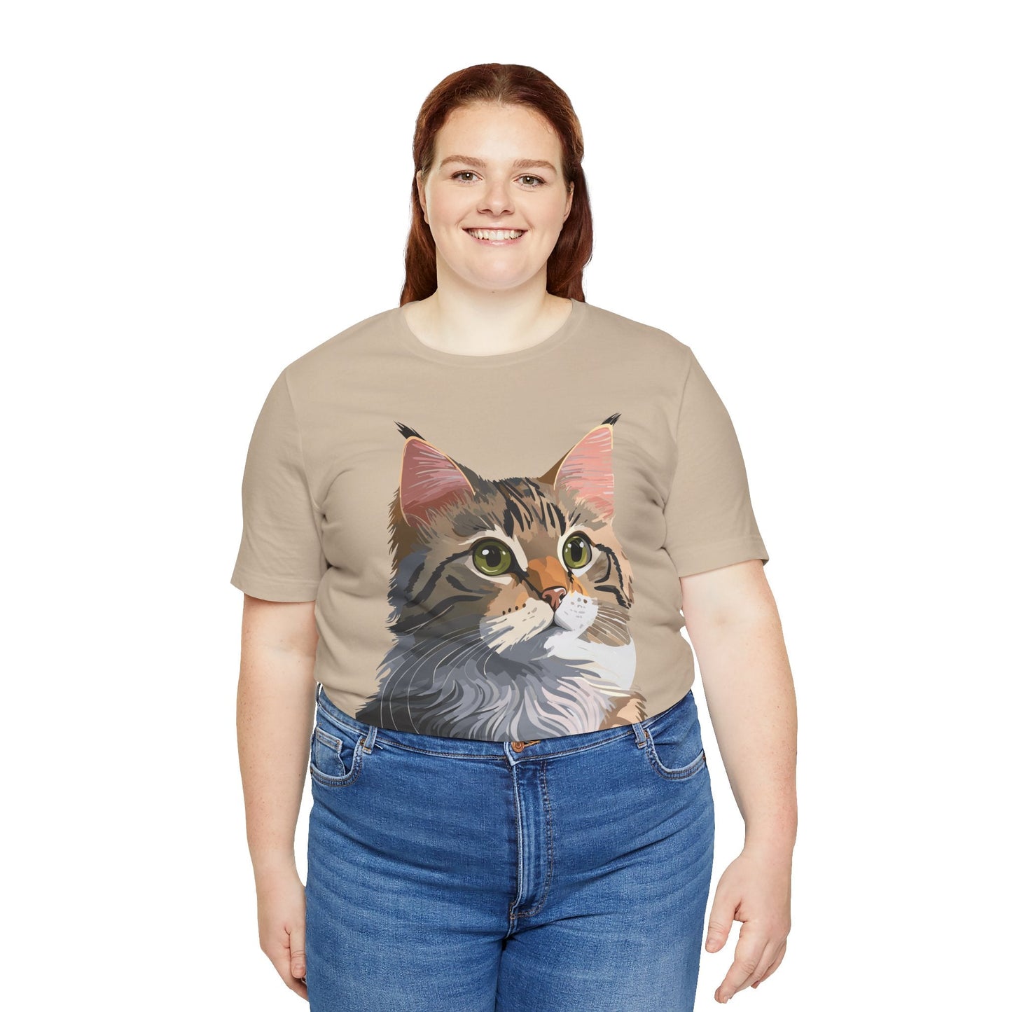 Unisex Animal Shirt Art Design Tee With Wild Animals Short Sleeve Comfort Wear Everyday