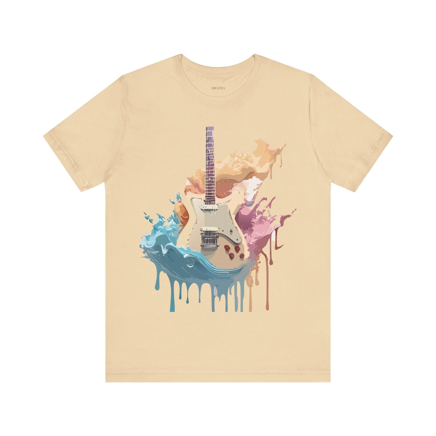 Adelpha Graphic Music T Shirt Unisex Vintage Inspired Art Tee With Original Artwork