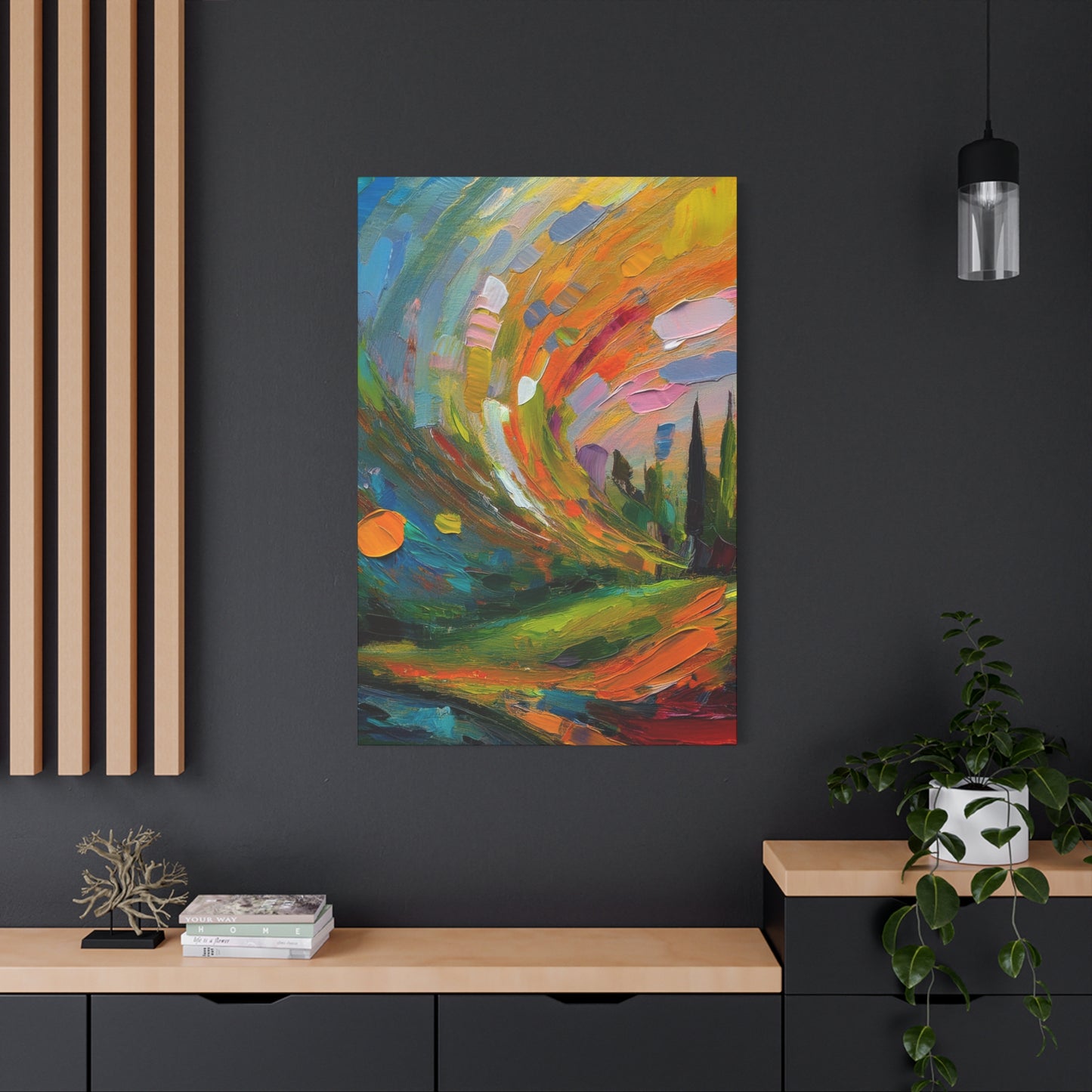 Abstract Oil Painting Print Canvas 20x24,20x30,24x30 24x32,24x36,30x40 32x48,36x48,40x60 Pine-Wood Inner Frame ABS-119