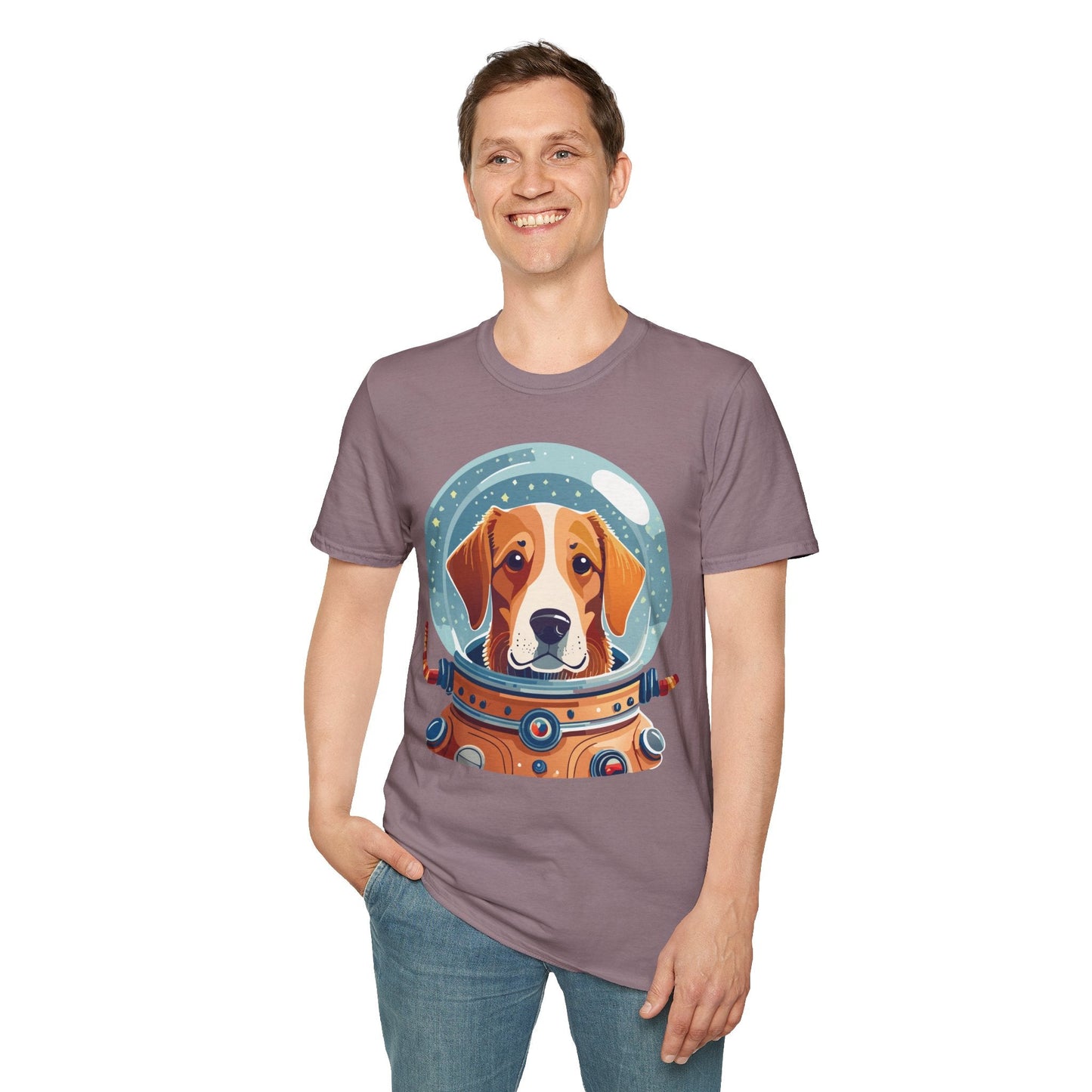Dog Shirt Unisex Animal Tee Soft Cotton Premium Softstyle Ring Spun Gildan 64000