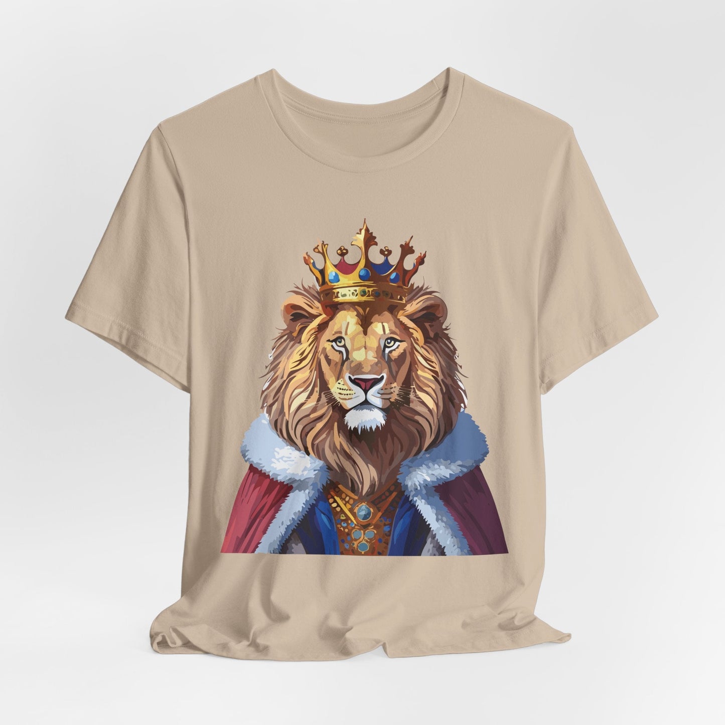 Unisex Animal Tee Shirt With Wild Animal Art Design Softstyle Comfort Tee Gildan 64000