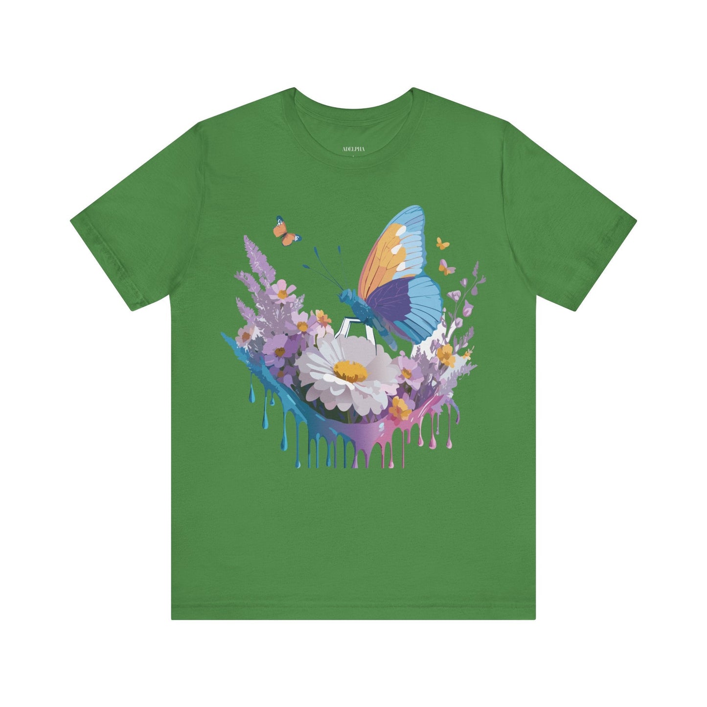 Adelpha Vintage Inspired Graphic Tee Unisex Short Sleeve Shirt