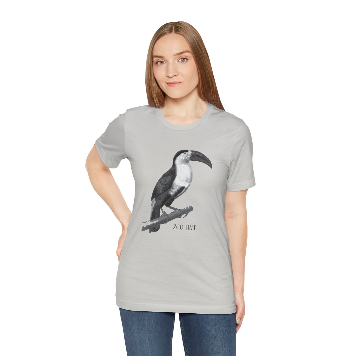 Unisex Tee Shirt with animals Print