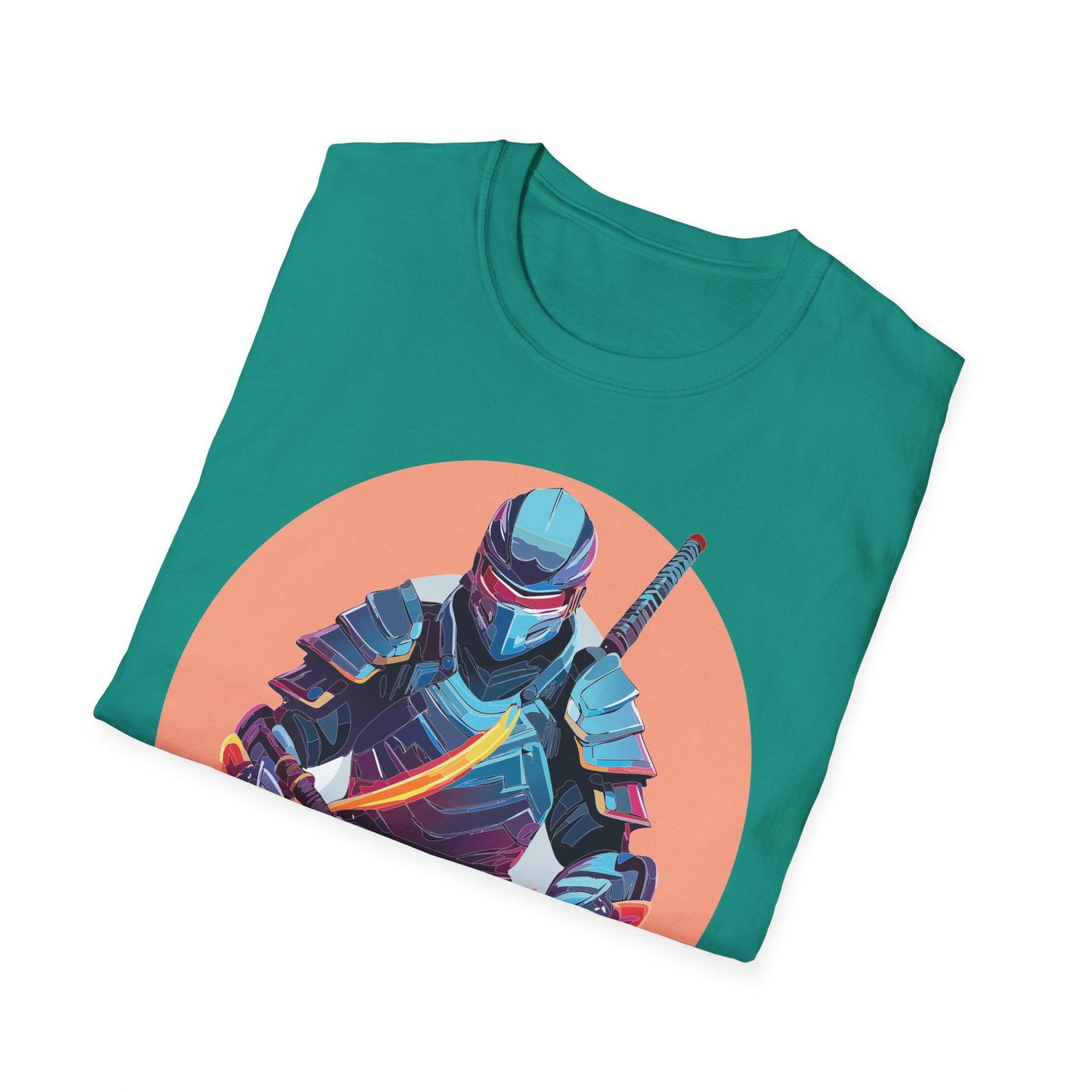 Samurai Shirt Unisex T Shirt 100 Percent Ring Spun Cotton Softstyle Tee Gildan 64000