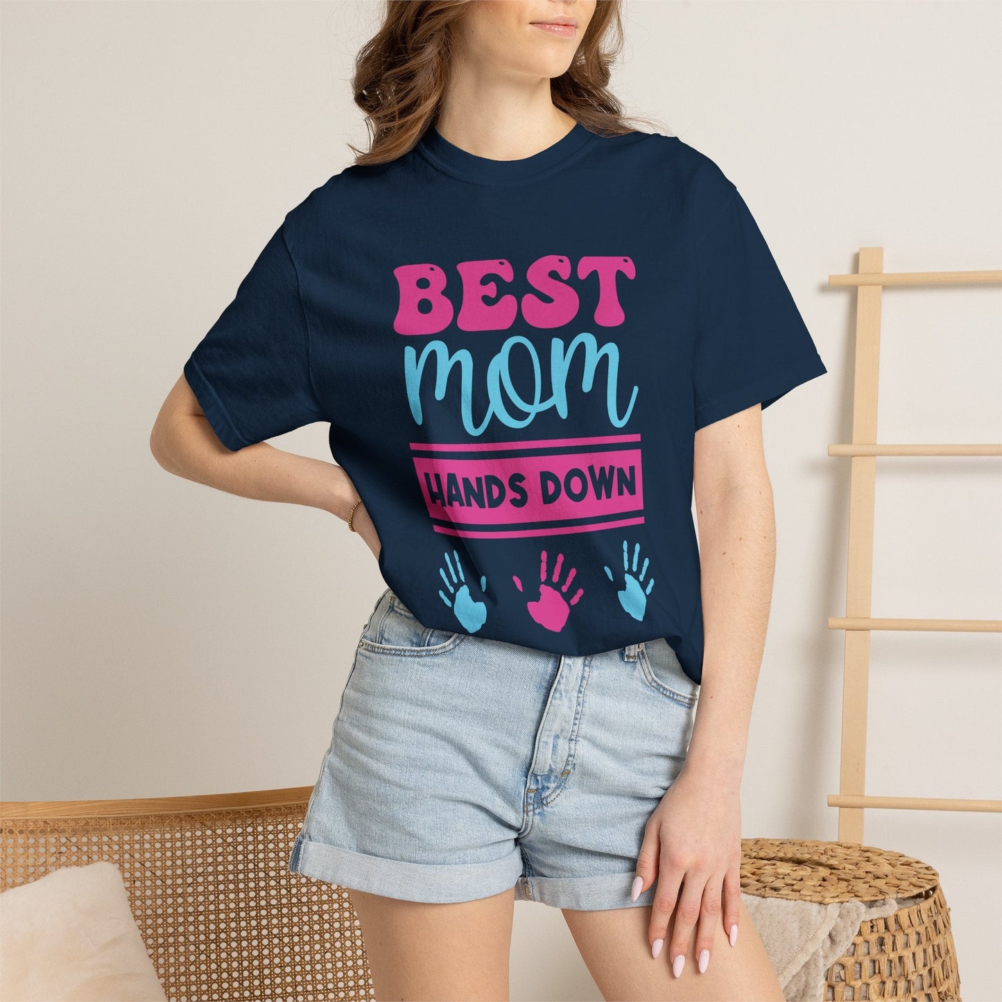 Best Mom T-shirt Mother's Day Mom Shirt Unisex Cotton Mama Tee Design h5