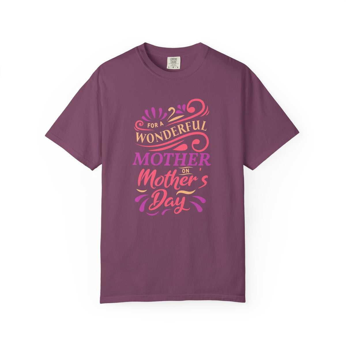 Mom T-shirt Mother's Day Mama Tee Unisex Comfort Colors Garment-Dyed Cotton h18