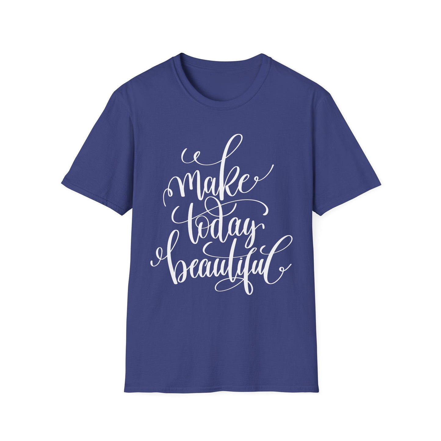 Positive Slogan T Shirt Unisex Softstyle Gildan 64000 With Positive Words And Good Quotes Art Tee