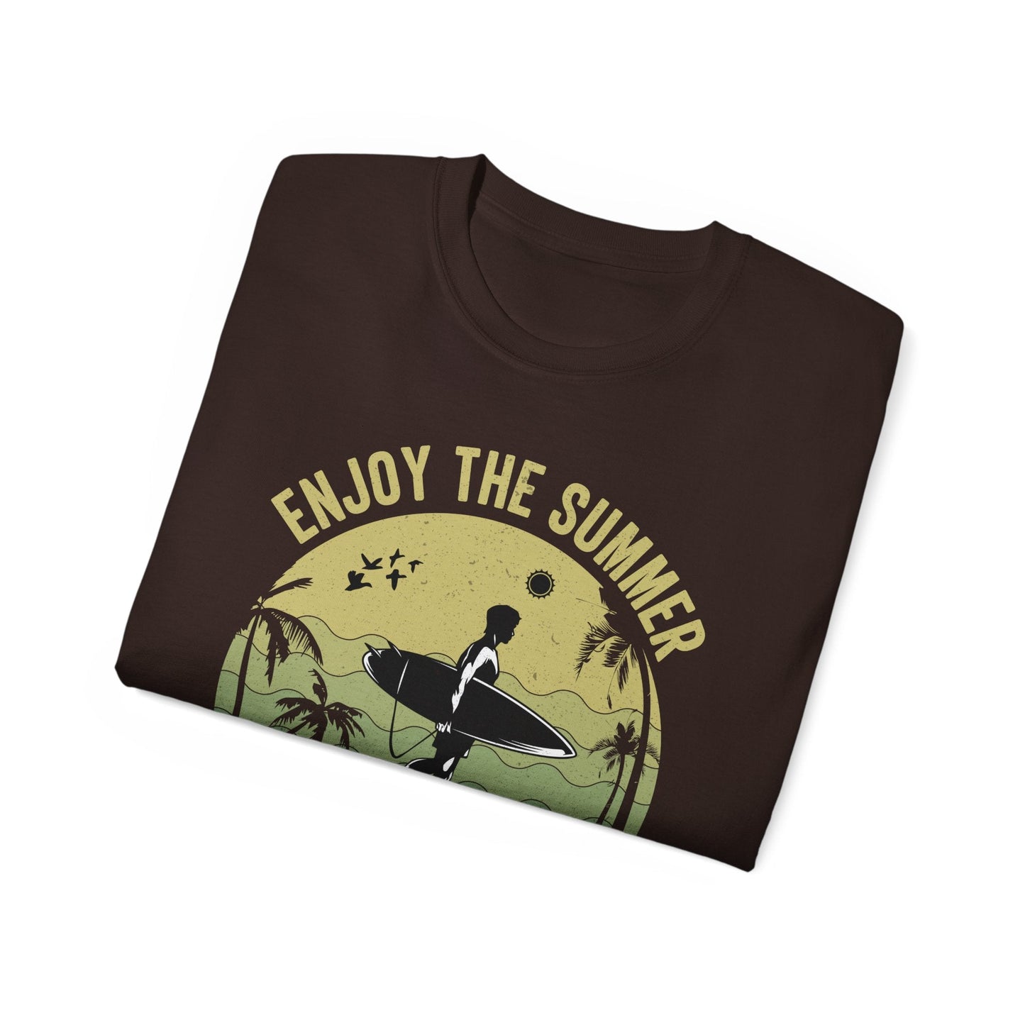 Summer Surf Art Design T Shirt TeeGallery Gildan 2000 Unisex Cotton Tee Apparel Collection