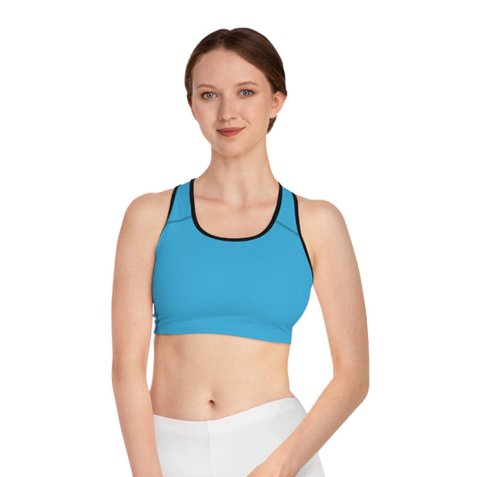 Blue Color Sports Bra, Blue Sports Bra