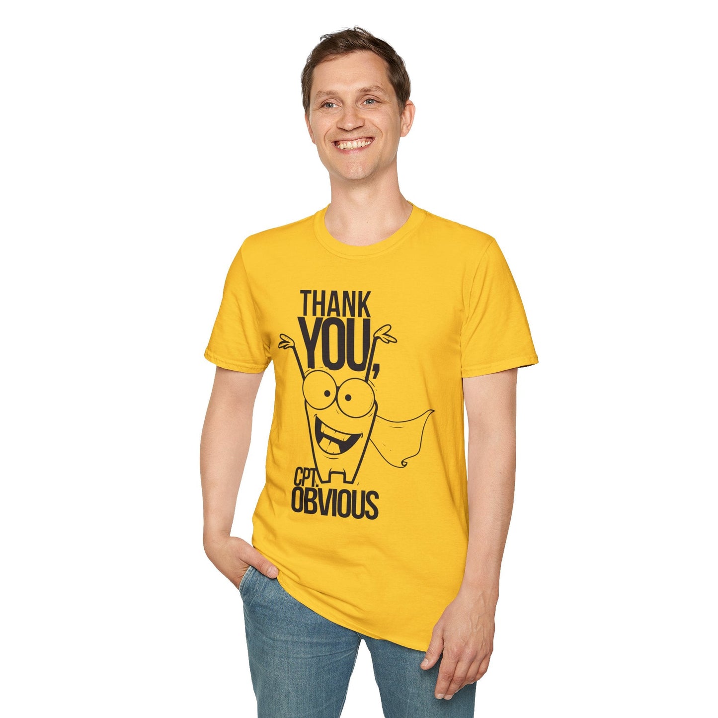 Cartoon T Shirt Animation Funny Tee Unisex Gildan Softstyle 64000 Ring Spun Cotton