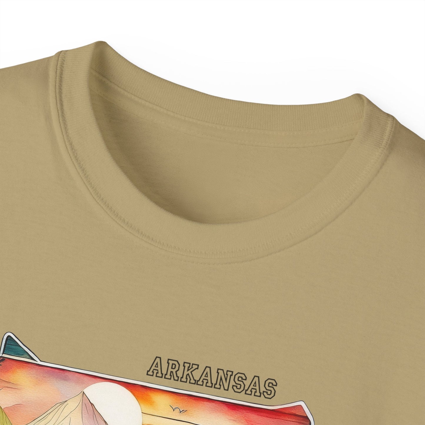 Arkansas Graphic Unisex Cotton T‑Shirt 2