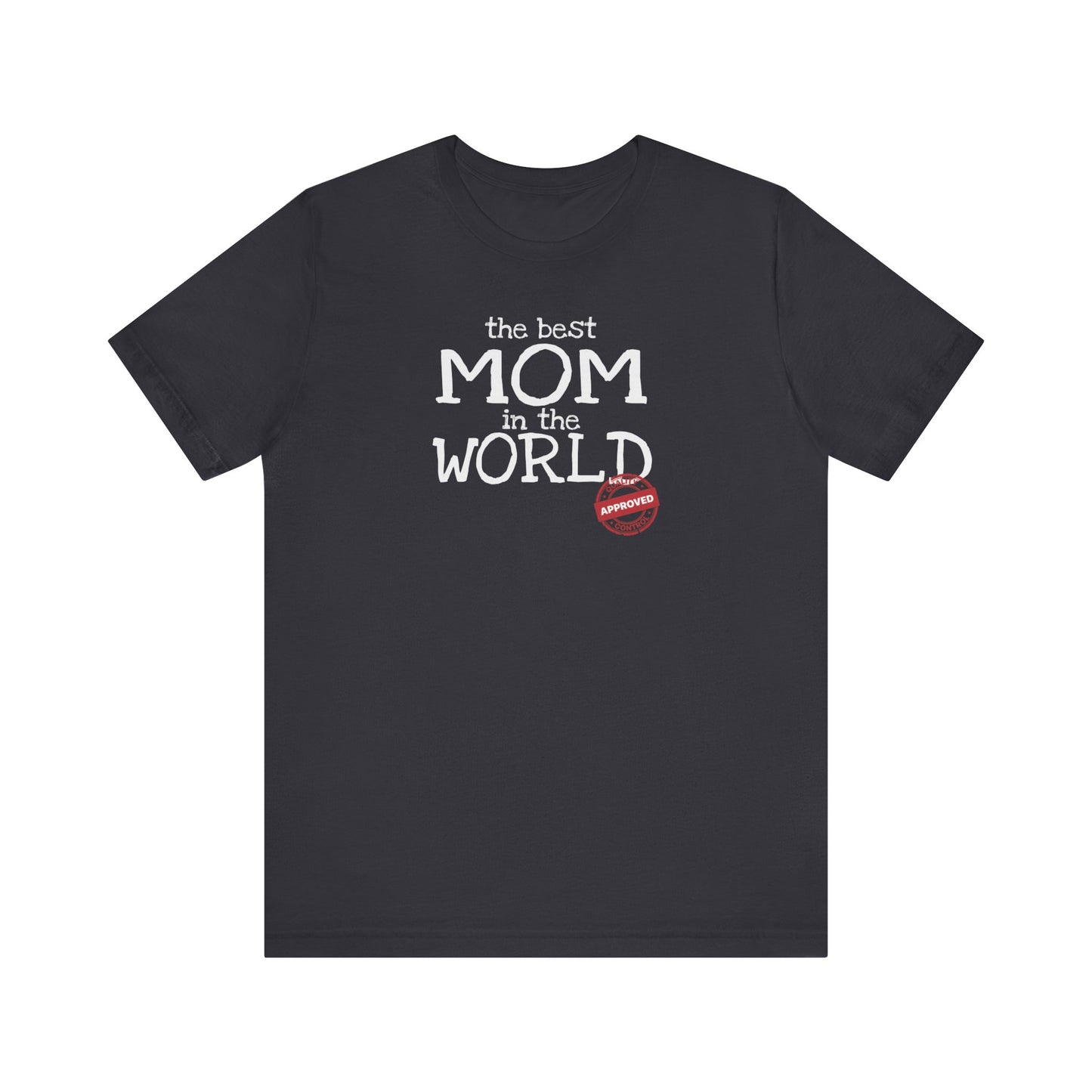 Cotton Tee Shirt with Mom Signature