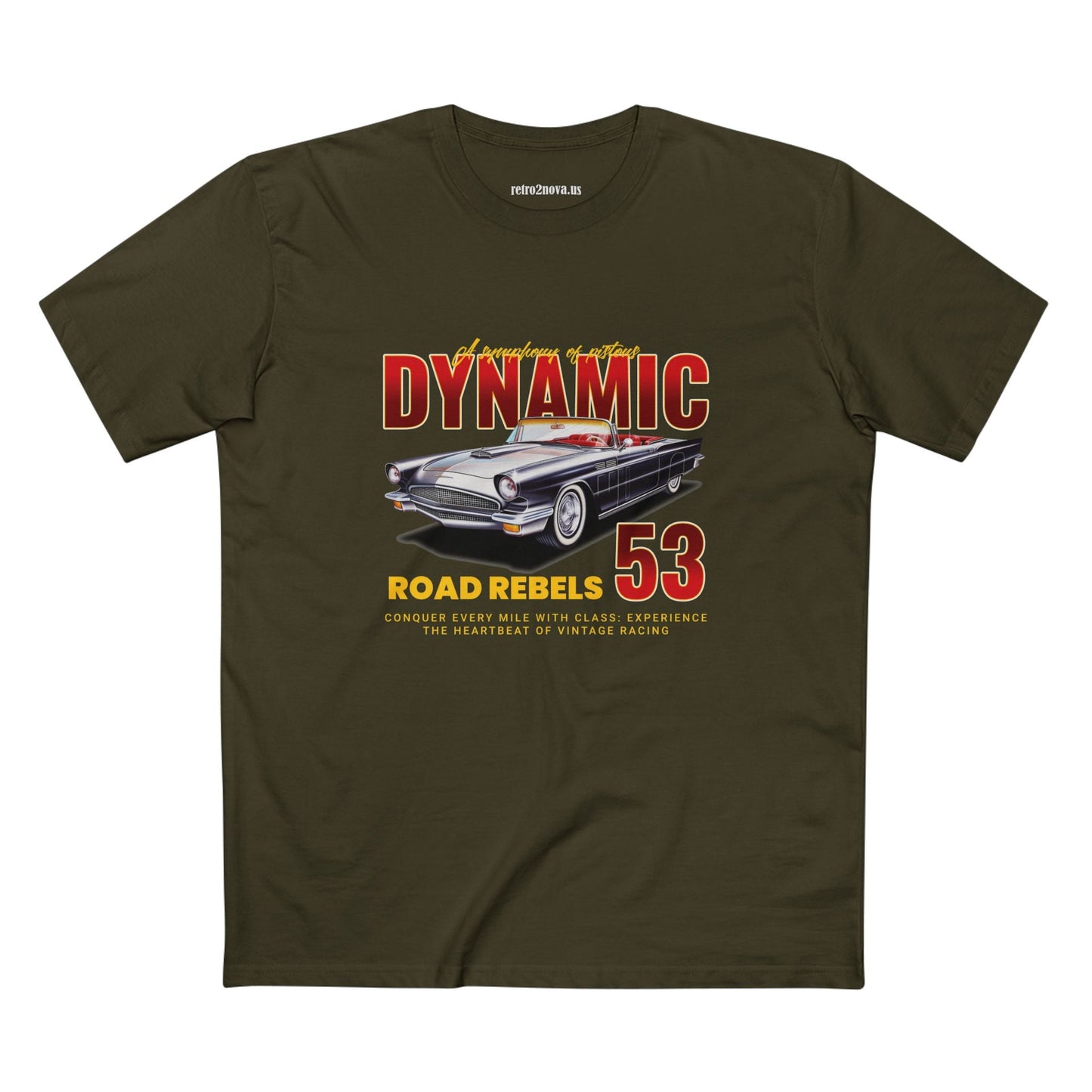 Retro Car Shirts RC 15 Vintage Automobile Tee Unisex Premium Cotton Art Design Original Art Edition