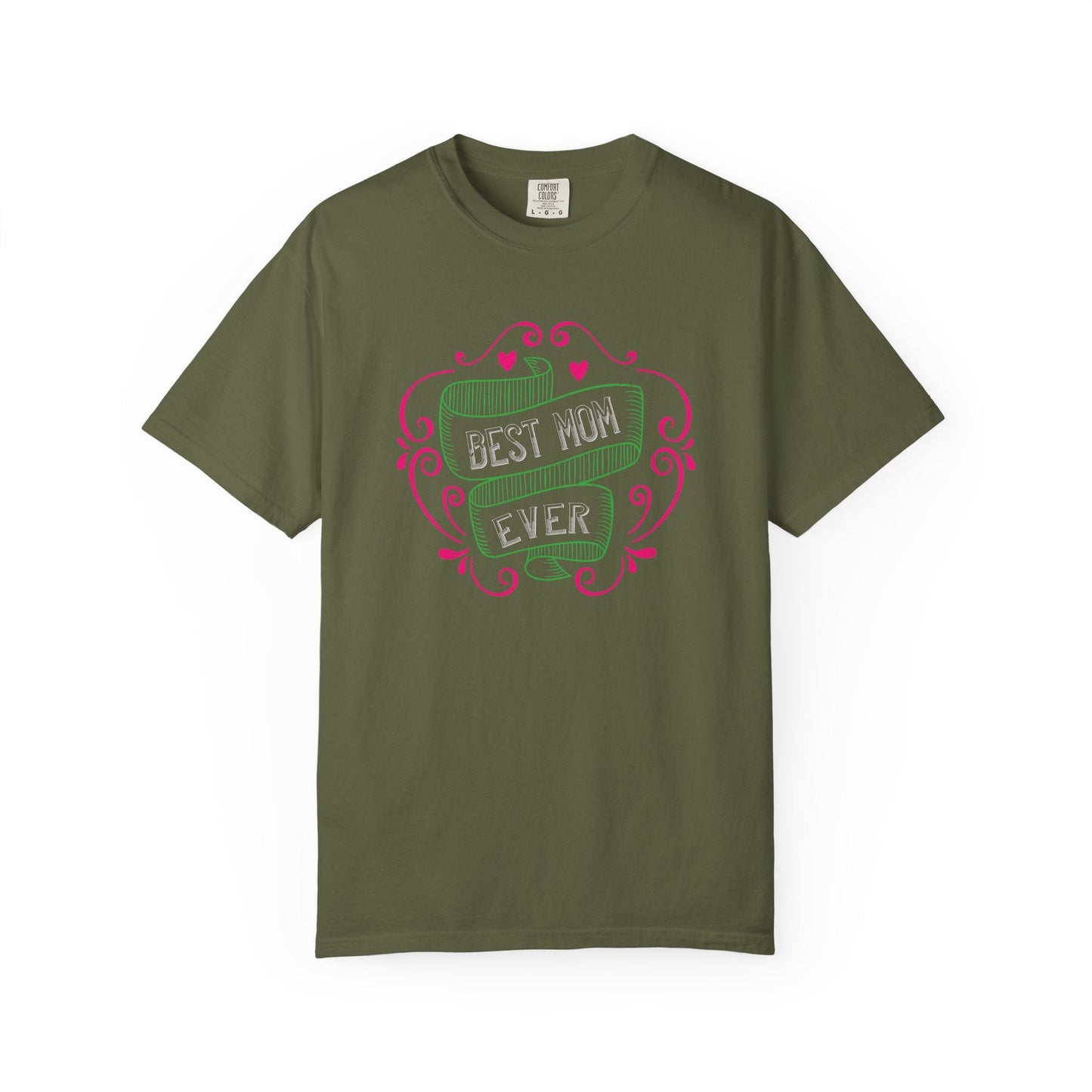 Mom T-shirt Mother Day Mama Tee Unisex Comfort Colors Garment-Dyed Cotton h64