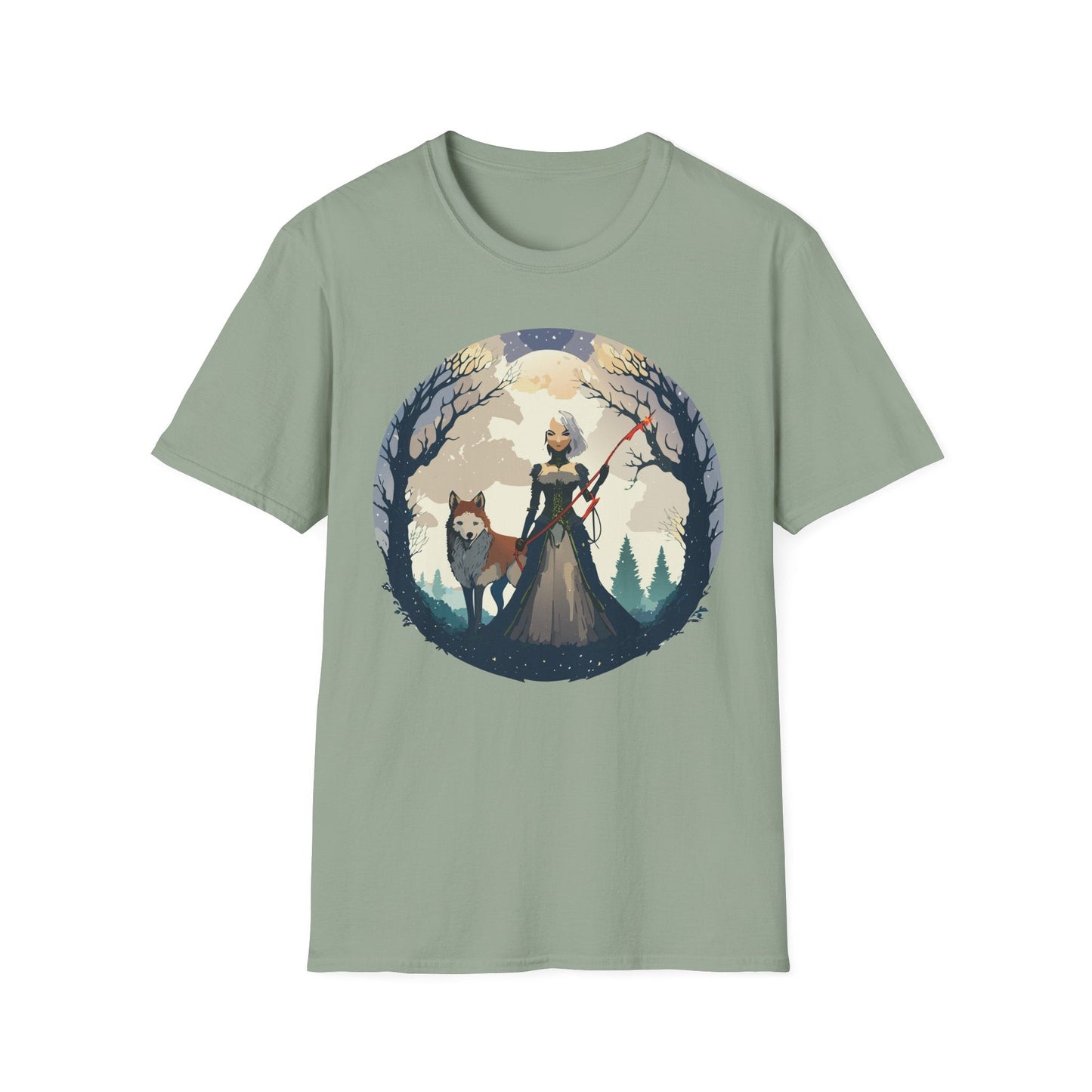 Womens Graphic T Shirts Ladies Art Design Tee Unisex Softstyle Cotton Tee Everyday Comfort