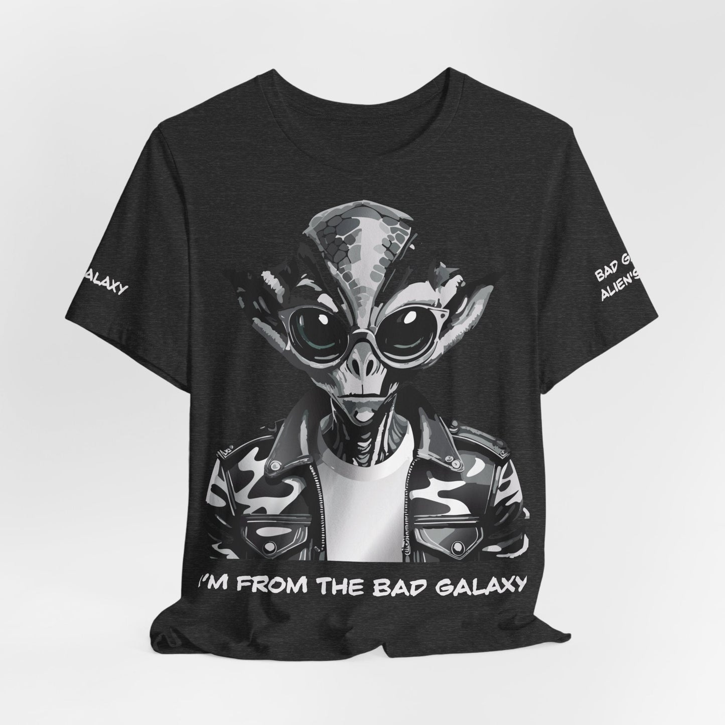 Alien T Shirt From Bad Galaxy Made To Order 100 Cotton Eco Friendly Inks Soft Comfortable