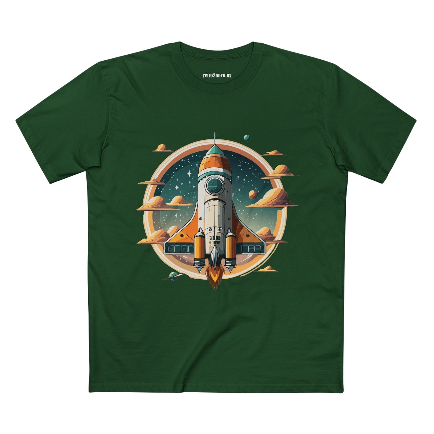 Cosmos Shirt Unisex Premium Cotton Tee With Original Art Design By Retro2Nova Collection