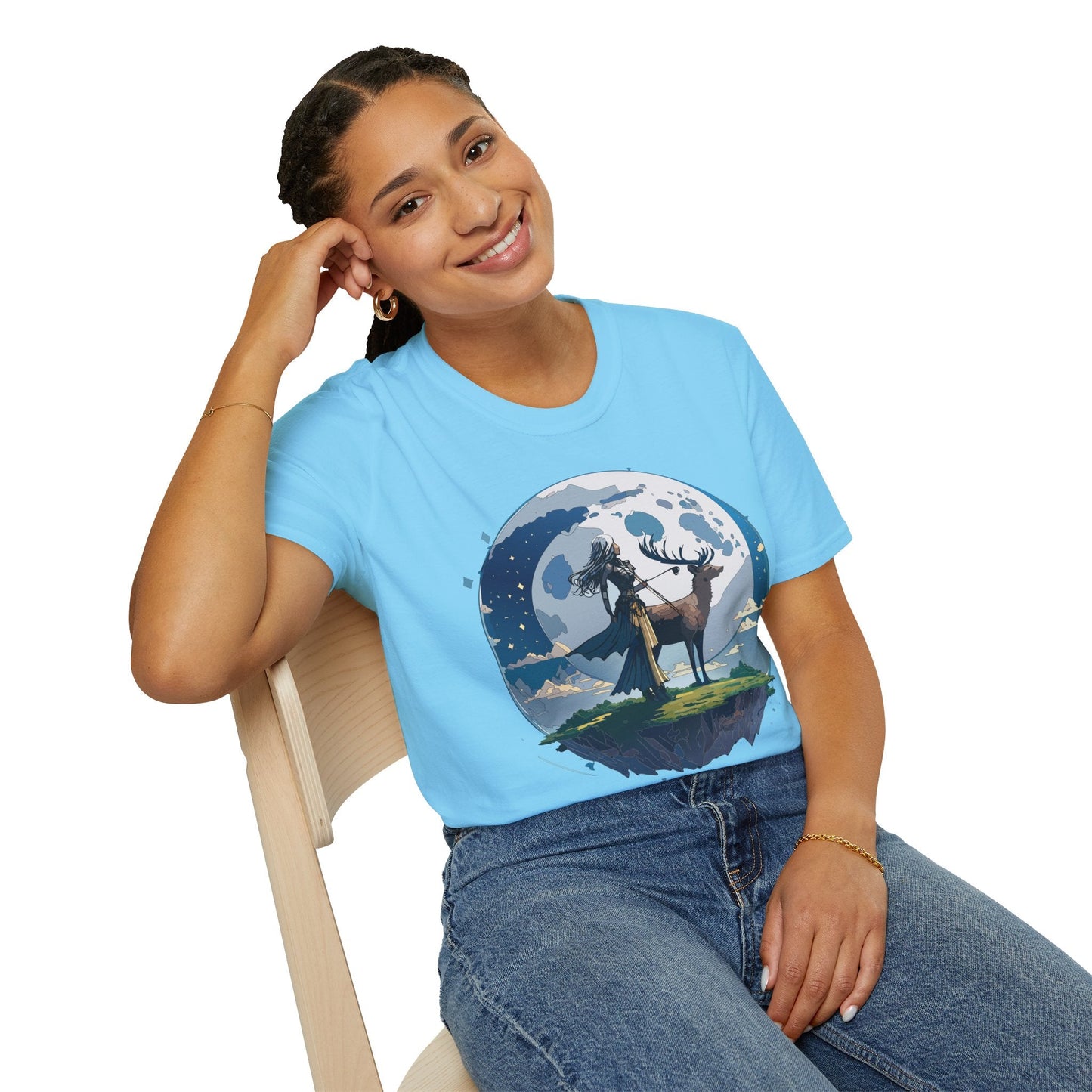 Women Graphic T Shirts Art Design Shirt Unisex Softstyle Gildan 64000 Tee Cotton Everyday Comfort