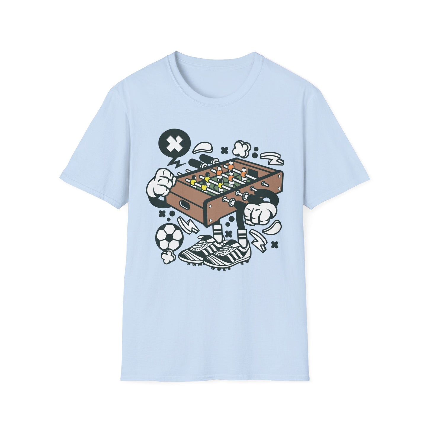 Funny Cartoon T Shirt Animation Tee Unisex Softstyle 64000 Ring Spun Cotton Premium Lightweight