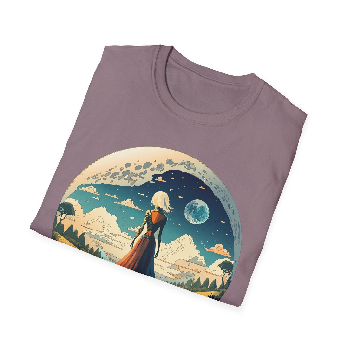 Womens Graphic T Shirts Art Design Tee Unisex Softstyle 64000 Cotton Tee Comfortable Everyday Wear