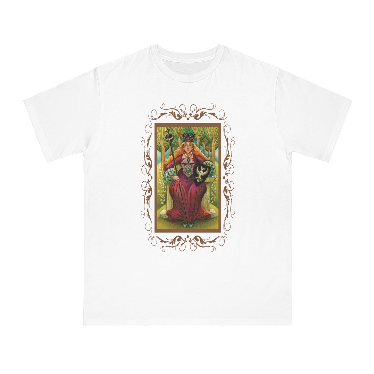 Camiseta unisex de algodón orgánico con cartas del tarot