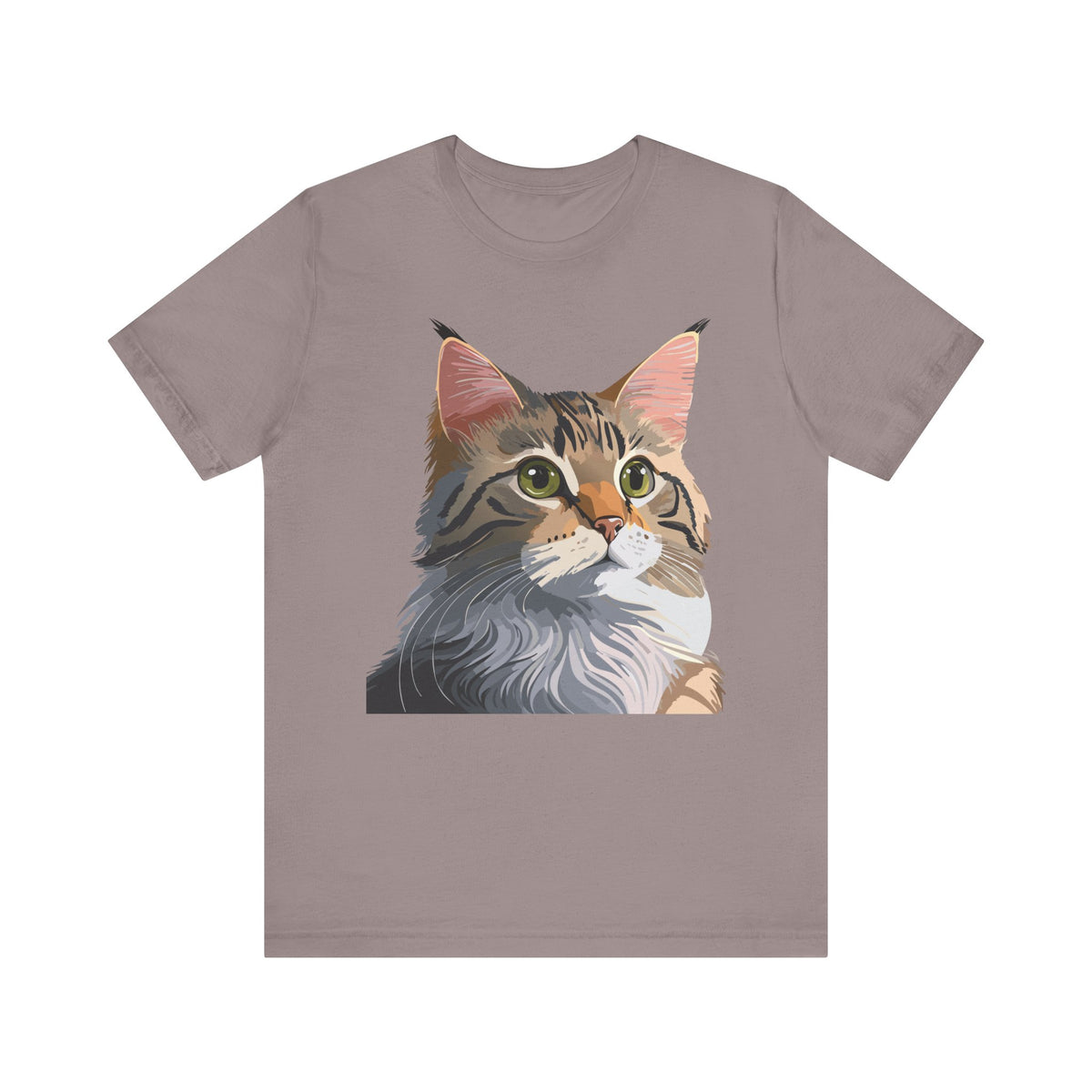 Wild Animals  Graphic Unisex Cotton Bella+Canvas Tee with Art Animal Design ab43