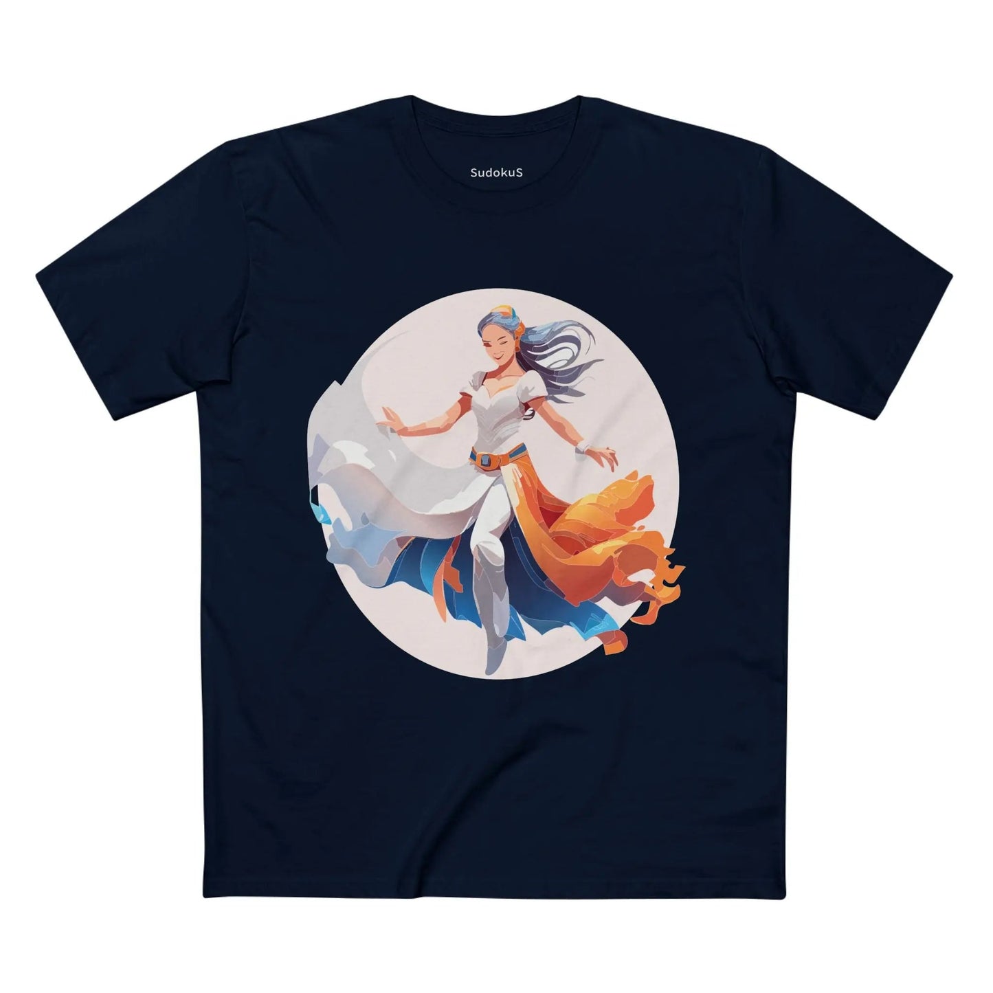 Dancer Graphic Unisex 100 Cotton Staple Tee 13