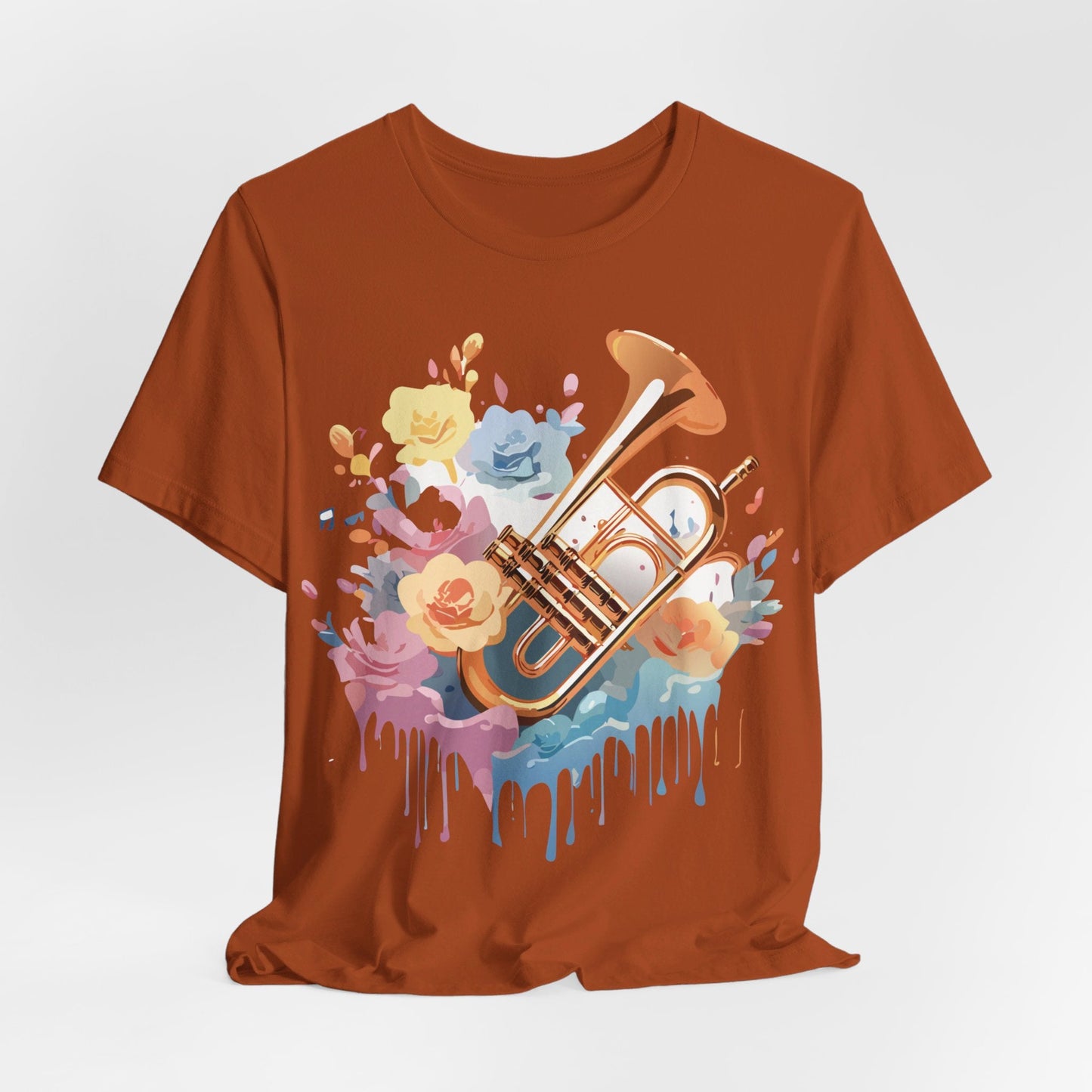 Music T Shirt Unisex Graphic Tee Vintage Artwork Adelpha Short Sleeve Art Design