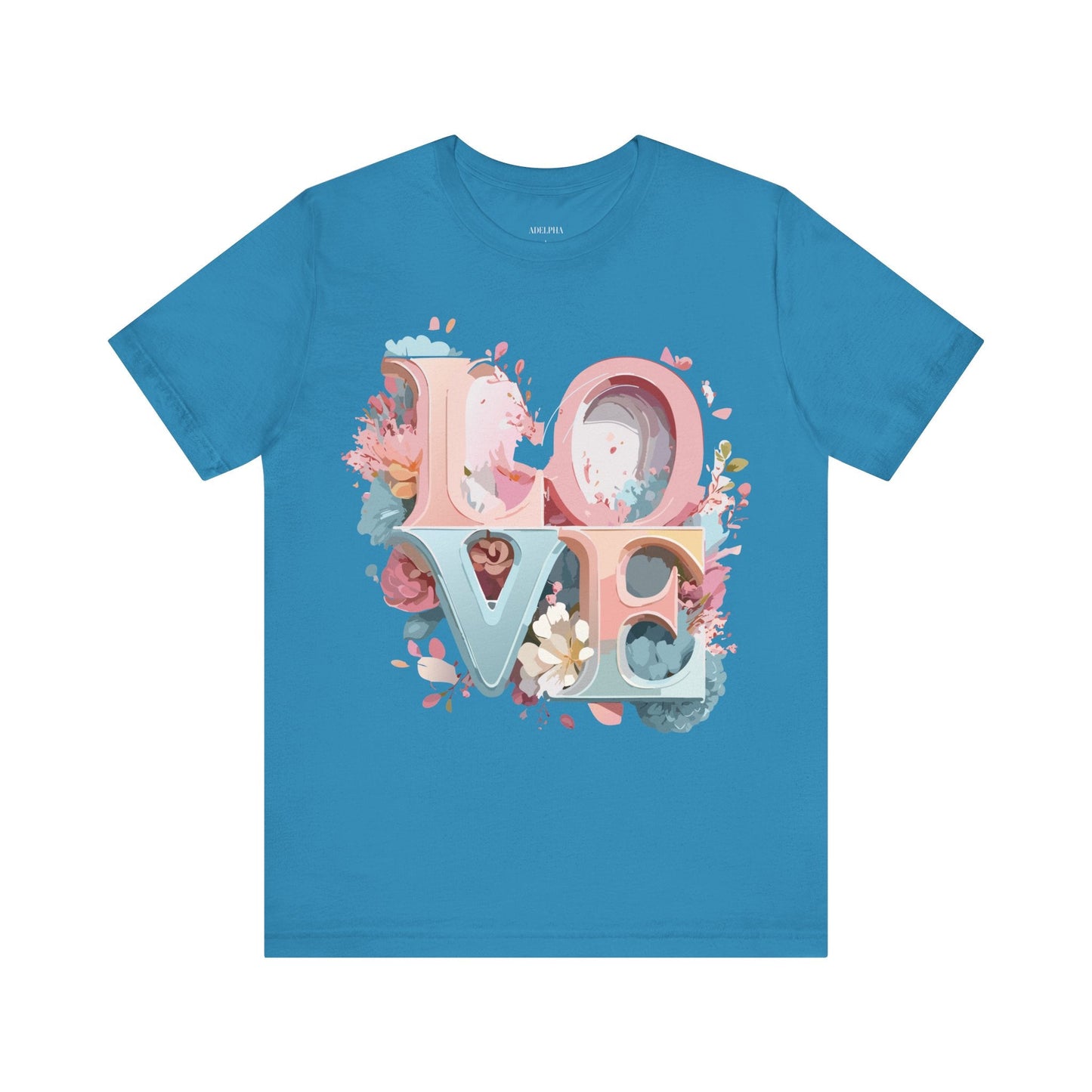 Valentine Graphic T Shirt Unisex Jersey Short Sleeve With Vintage Inspired Artwork By Adelpha
