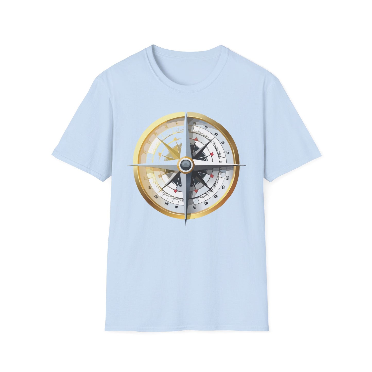 Compass Navigator Graphic Tee Unisex 100 Cotton 14
