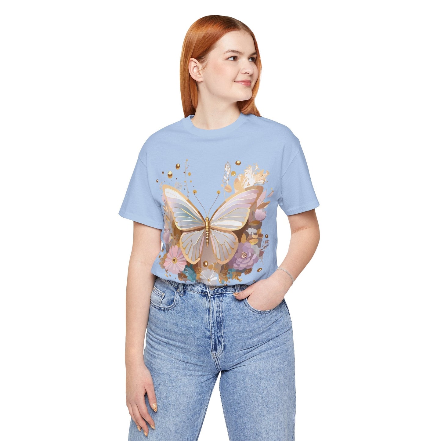Adelpha Butterfly Graphic Tee Unisex Short Sleeve Shirt Vintage Art