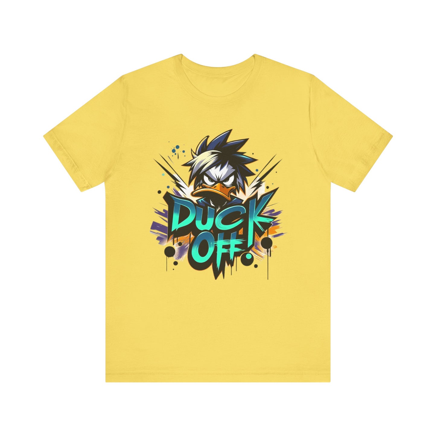 Duck Graphic Tee, Duck Shirt, Funny Bird Tee Shirt, Funny Animal T-Shirt, Cartoon Top, Animal Tees, Art Design T-Shirt