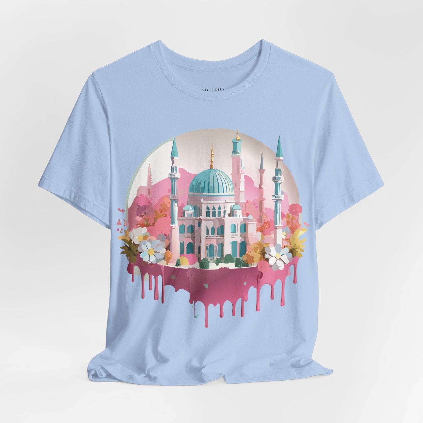 Istanbul Tourist Shirt Unisex Short Sleeve Graphic Tee Vintage Inspired Art Adelpha