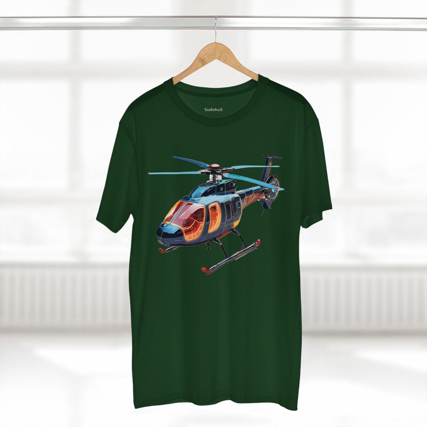 Chopper Graphic Unisex 100 Cotton Staple Tee 12