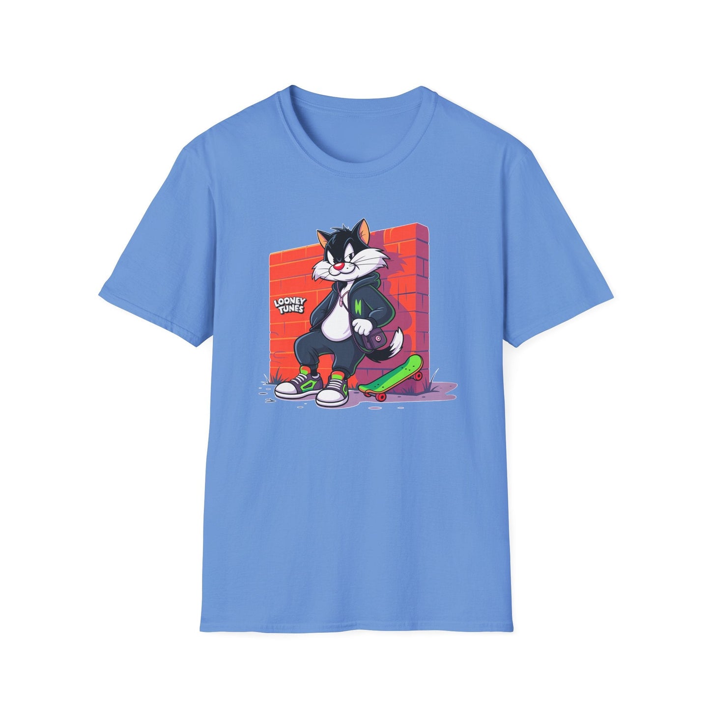 Cartoon T Shirt With Animation Design Unisex Softstyle Graphic Tee Funny Animals