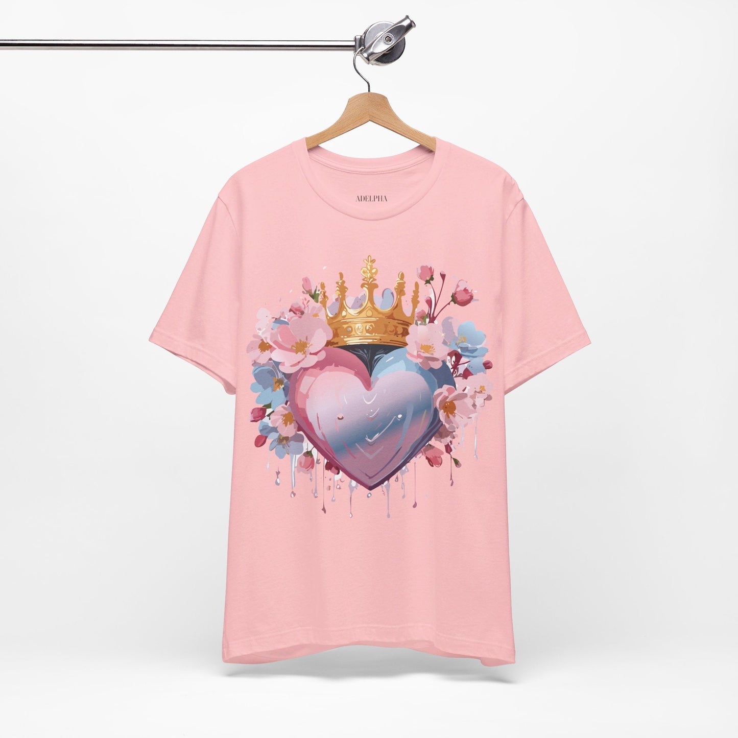 Valentine Graphic Tee Unisex Jersey Short Sleeve Adelpha Vintage Inspired Artwork