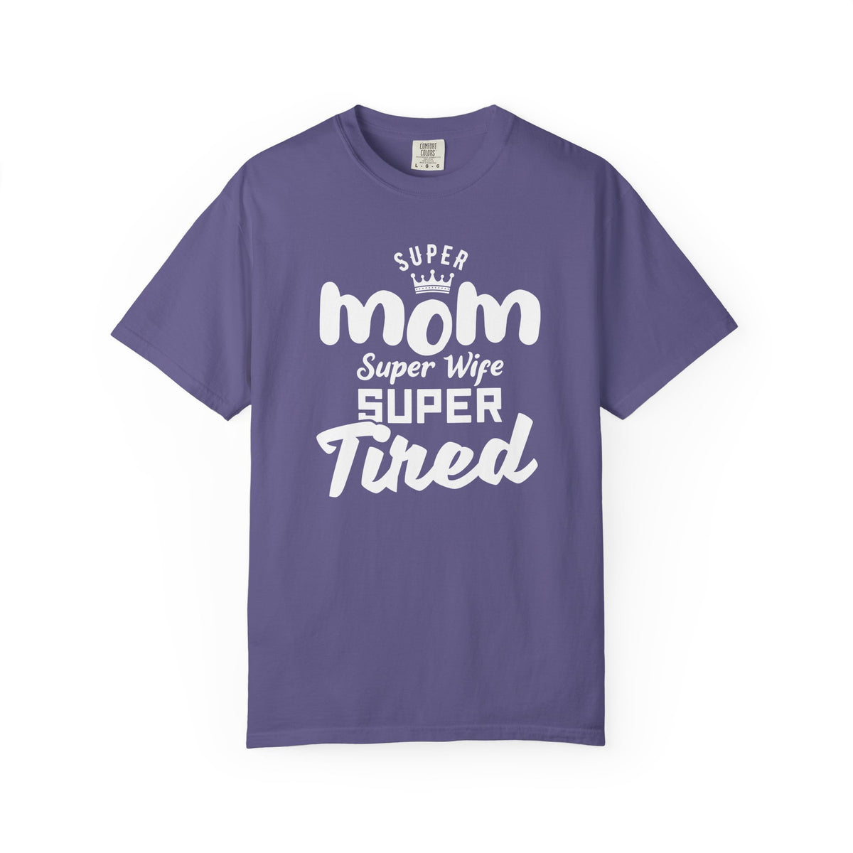 Mom T-shirt Mother's Day Mama Tee Unisex Comfort Colors Garment-Dyed Cotton h45